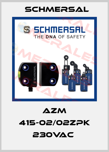 AZM 415-02/02ZPK 230VAC  Schmersal