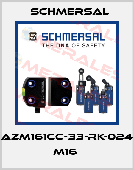 AZM161CC-33-RK-024 M16  Schmersal