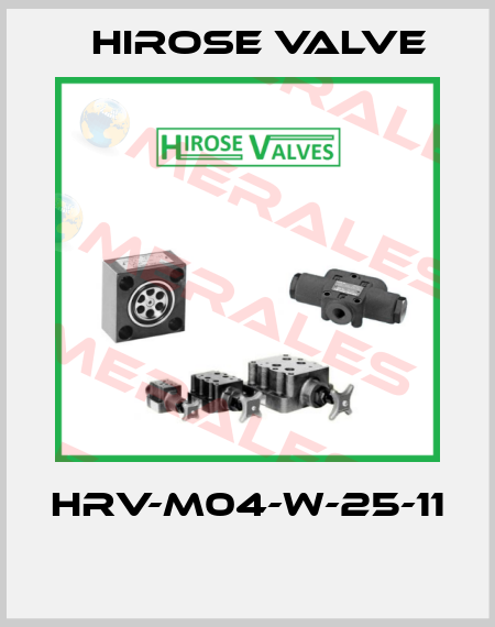 HRV-M04-W-25-11  Hirose Valve