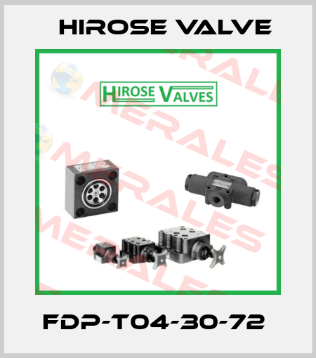 FDP-T04-30-72  Hirose Valve