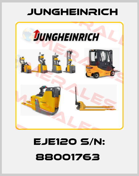EJE120 S/n: 88001763  Jungheinrich
