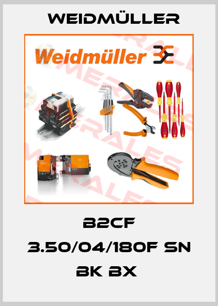 B2CF 3.50/04/180F SN BK BX  Weidmüller
