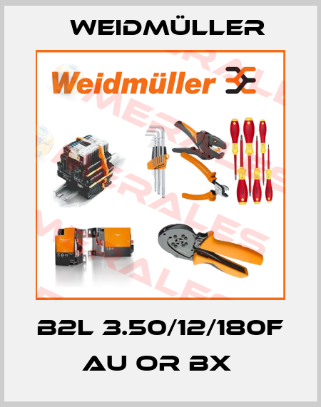 B2L 3.50/12/180F AU OR BX  Weidmüller