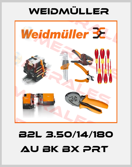B2L 3.50/14/180 AU BK BX PRT  Weidmüller
