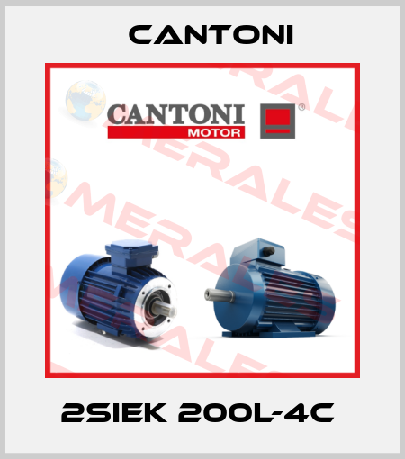 2SIEK 200L-4C  Cantoni