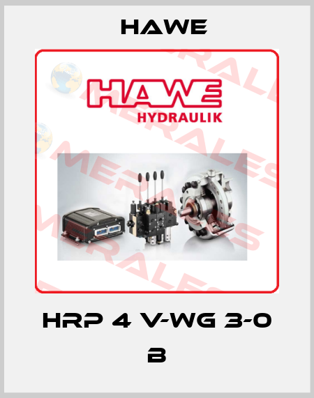 HRP 4 V-WG 3-0 B Hawe
