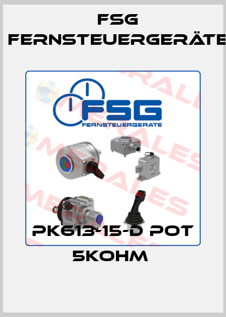 PK613-15-D POT 5KOHM  FSG Fernsteuergeräte