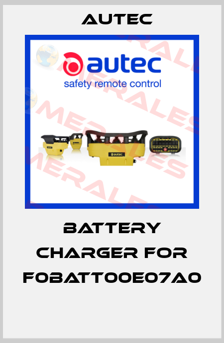 BATTERY CHARGER FOR F0BATT00E07A0  Autec