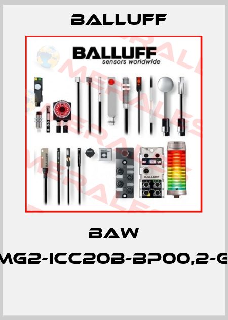 BAW M12MG2-ICC20B-BP00,2-GS04  Balluff