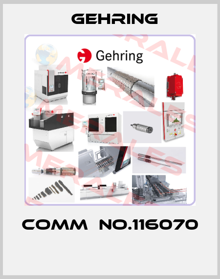 Comm　No.116070  Gehring