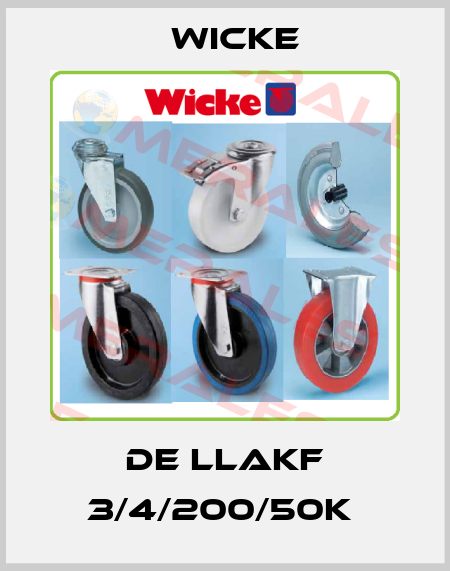DE LLAKF 3/4/200/50K  Wicke