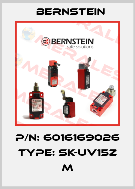 P/N: 6016169026 Type: SK-UV15Z M Bernstein