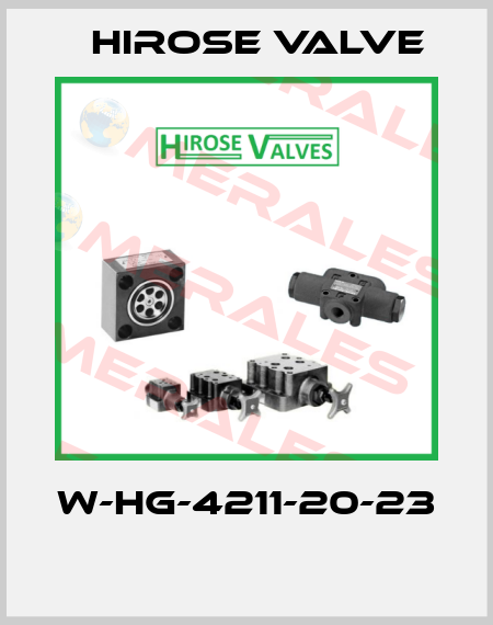 W-HG-4211-20-23  Hirose Valve