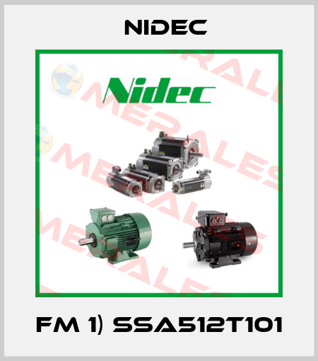 FM 1) SSA512T101 Nidec