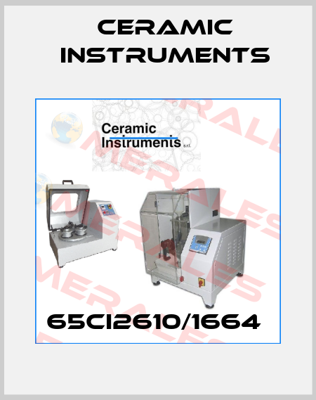 65CI2610/1664  Ceramic Instruments