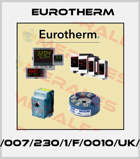 605/007/230/1/F/0010/UK/000 Eurotherm