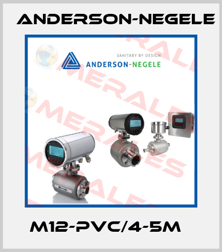 M12-PVC/4-5m   Anderson-Negele