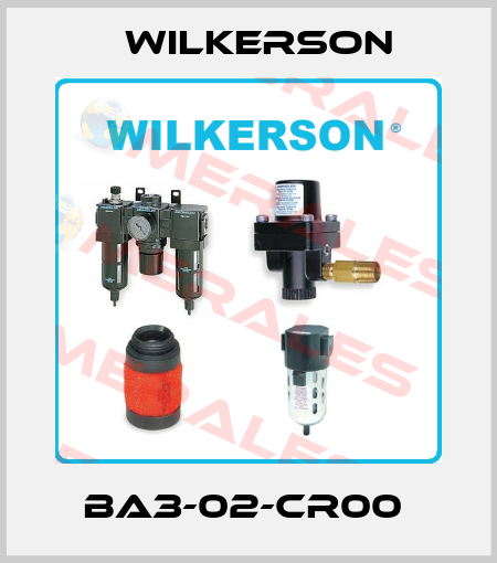 BA3-02-CR00  Wilkerson