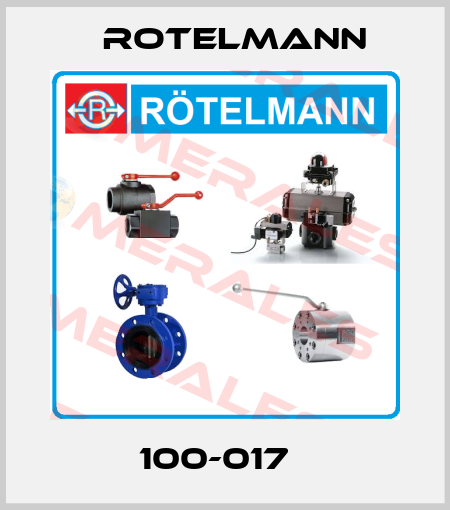 100-017   Rotelmann