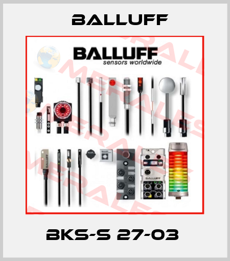 BKS-S 27-03  Balluff