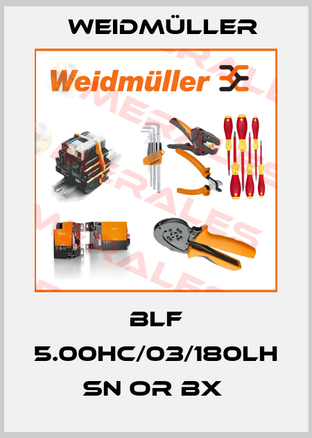 BLF 5.00HC/03/180LH SN OR BX  Weidmüller