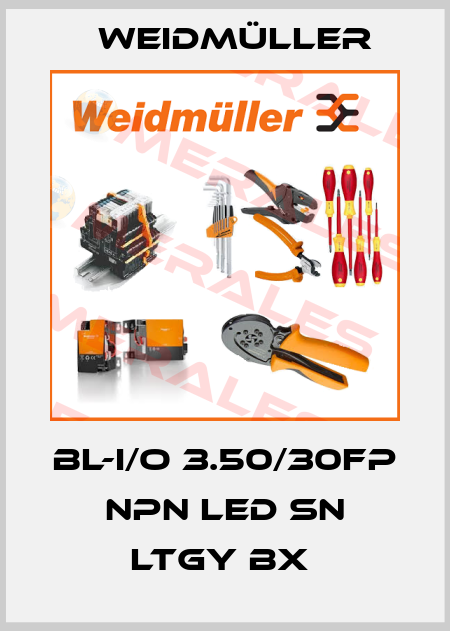BL-I/O 3.50/30FP NPN LED SN LTGY BX  Weidmüller