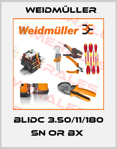 BLIDC 3.50/11/180 SN OR BX  Weidmüller