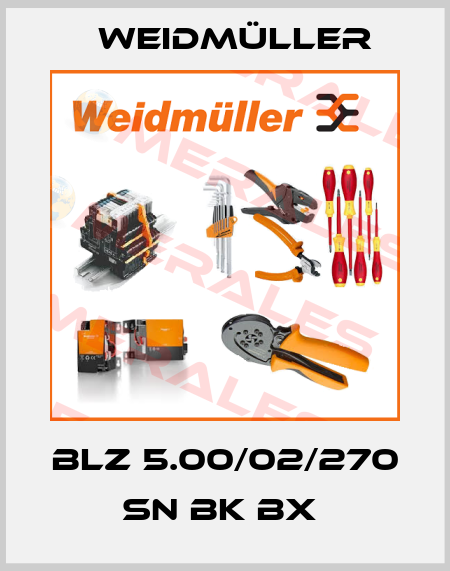 BLZ 5.00/02/270 SN BK BX  Weidmüller