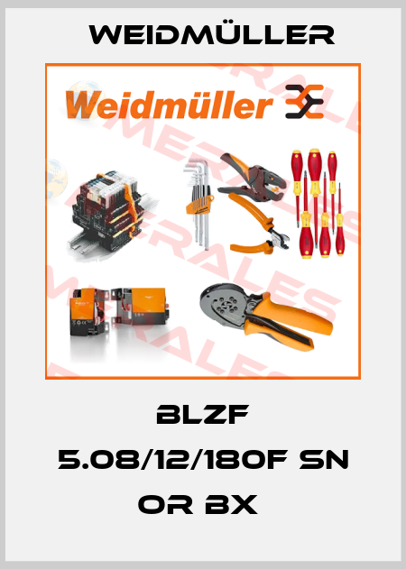 BLZF 5.08/12/180F SN OR BX  Weidmüller