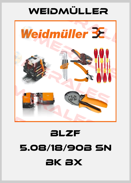 BLZF 5.08/18/90B SN BK BX  Weidmüller