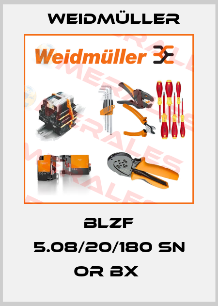 BLZF 5.08/20/180 SN OR BX  Weidmüller