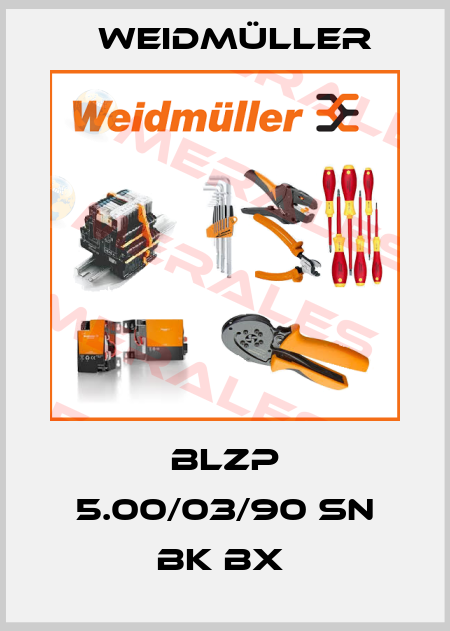 BLZP 5.00/03/90 SN BK BX  Weidmüller