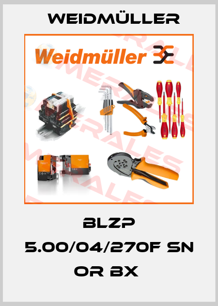 BLZP 5.00/04/270F SN OR BX  Weidmüller