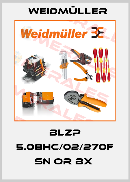 BLZP 5.08HC/02/270F SN OR BX  Weidmüller