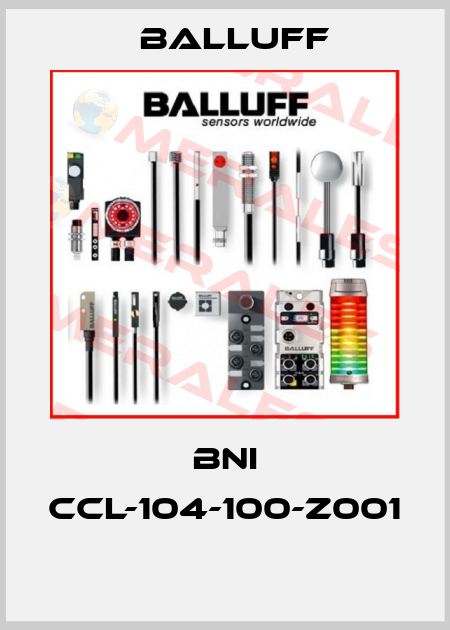 BNI CCL-104-100-Z001  Balluff