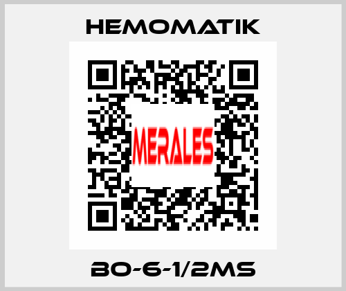 BO-6-1/2MS Hemomatik