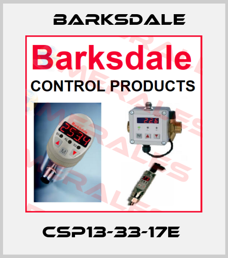 CSP13-33-17E  Barksdale