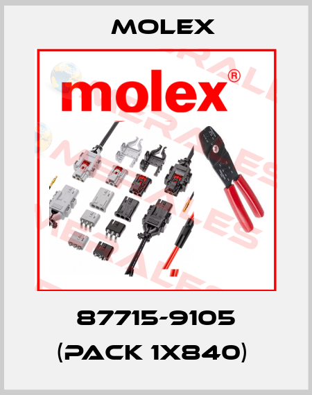 87715-9105 (pack 1x840)  Molex