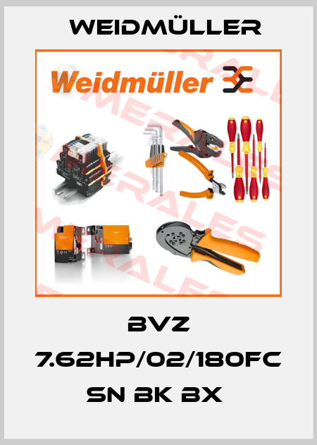 BVZ 7.62HP/02/180FC SN BK BX  Weidmüller