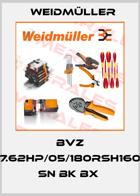 BVZ 7.62HP/05/180RSH160 SN BK BX  Weidmüller
