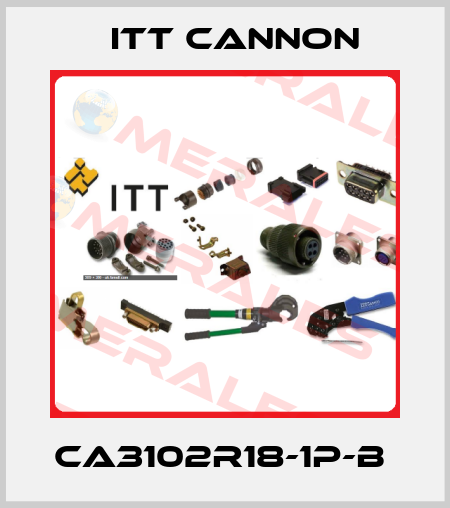 CA3102R18-1P-B  Itt Cannon