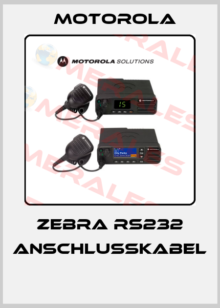 Zebra RS232 Anschlusskabel  Motorola