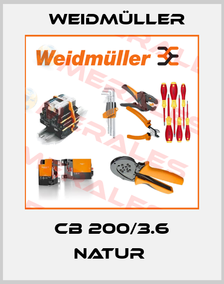 CB 200/3.6 NATUR  Weidmüller