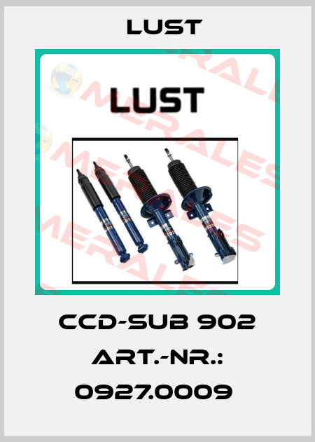 CCD-SUB 902 ART.-NR.: 0927.0009  Lust