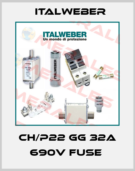 CH/P22 GG 32A 690V FUSE  Italweber