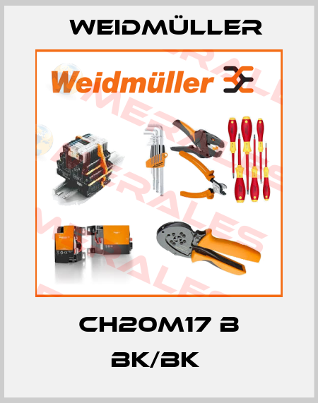 CH20M17 B BK/BK  Weidmüller