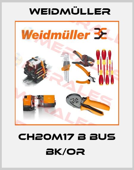 CH20M17 B BUS BK/OR  Weidmüller