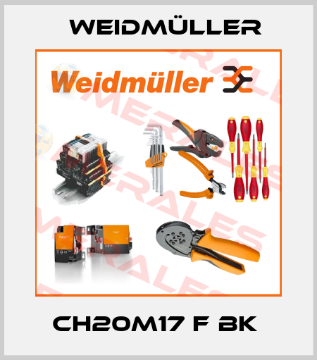 CH20M17 F BK  Weidmüller