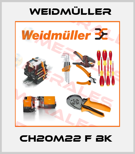 CH20M22 F BK  Weidmüller