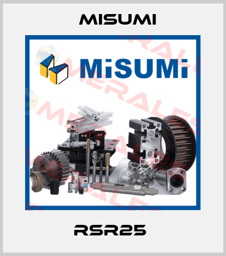 RSR25  Misumi